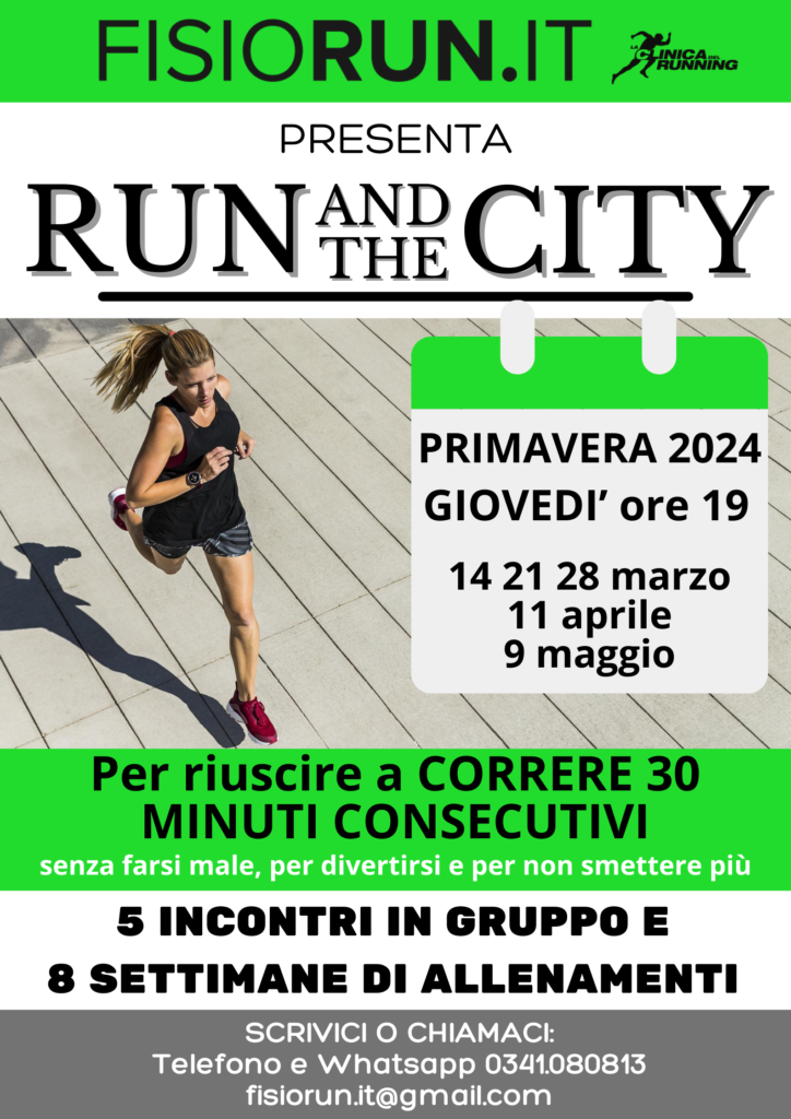run and the city lecco 2024